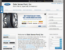 Tablet Screenshot of djford.com